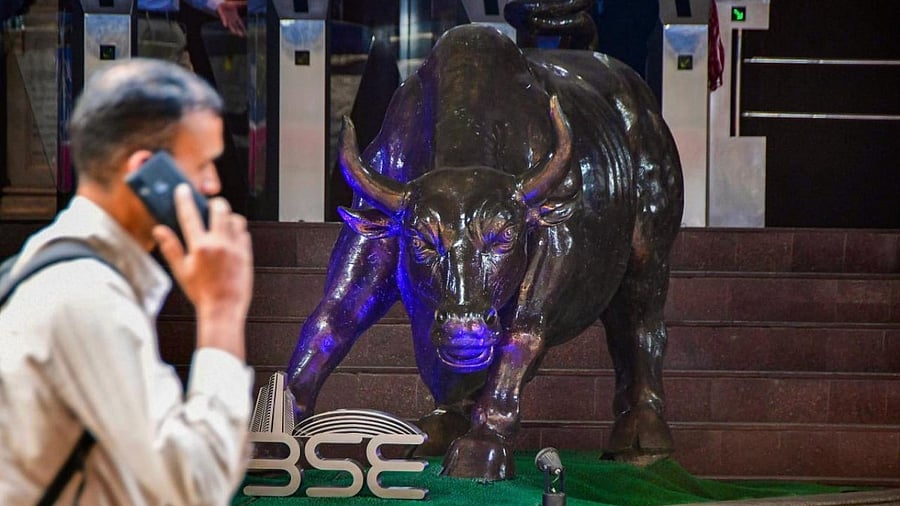 <div class="paragraphs"><p>The Bombay Stock Exchange.</p></div>